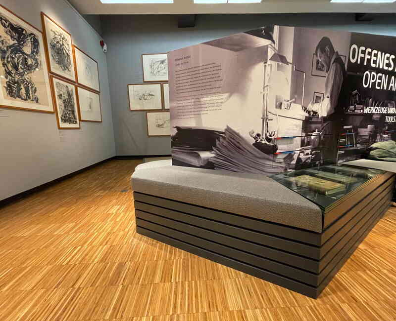 Buddenbrookhaus in Lübeck - Sitzpolster angefertigt