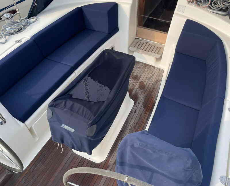 Anfertigen von Bootspolstern